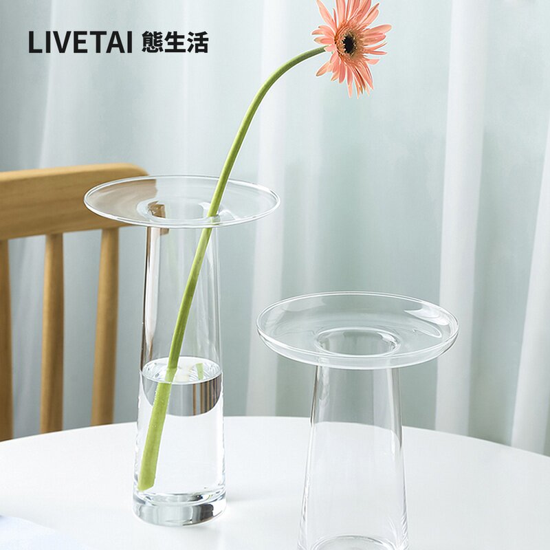 LIVETAI 투명 T자형 수경 재배용 유리 화병, 집 - Propagation Station Vase 리뷰 및 가격