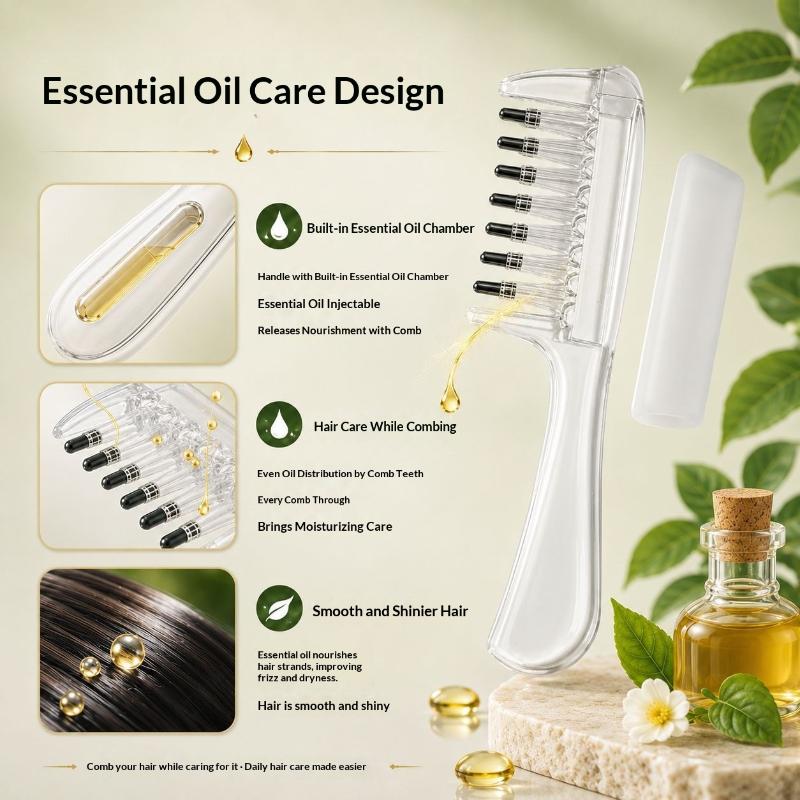 새로운 휴대용 투명 헤어 뿌리 빗, 액체 도포용 빗,  - Root Stimulator Liquid 리뷰 및 가격